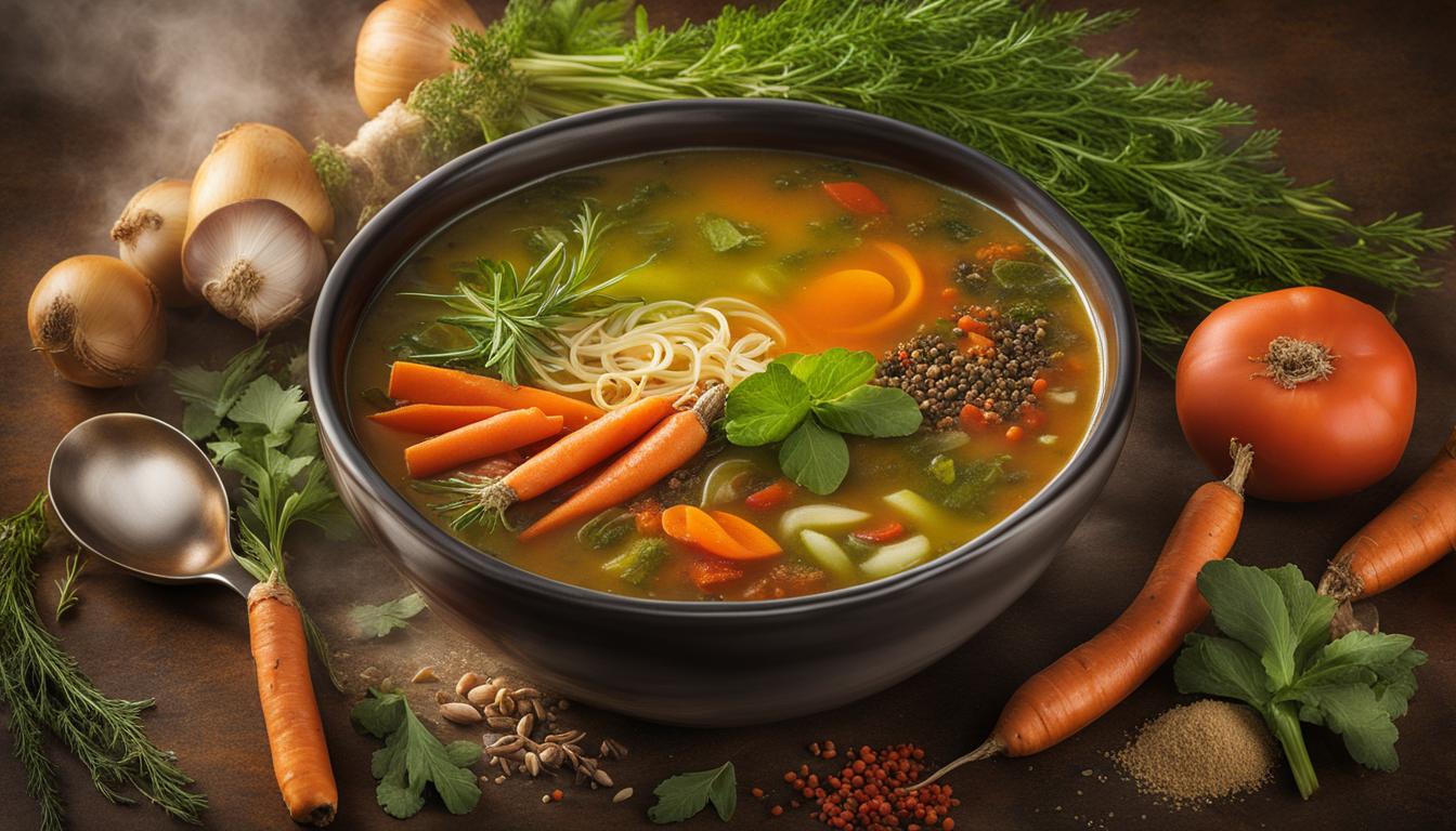 four herbs soup benefits